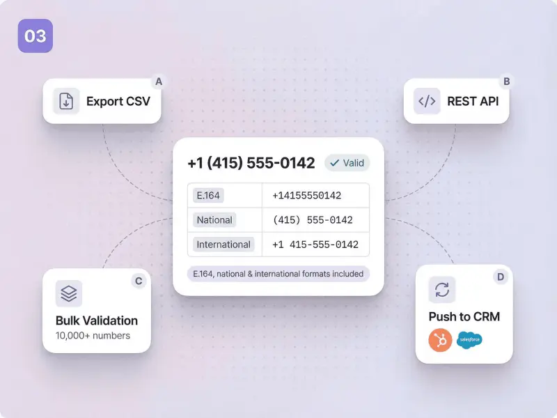 Get a detailed validation report