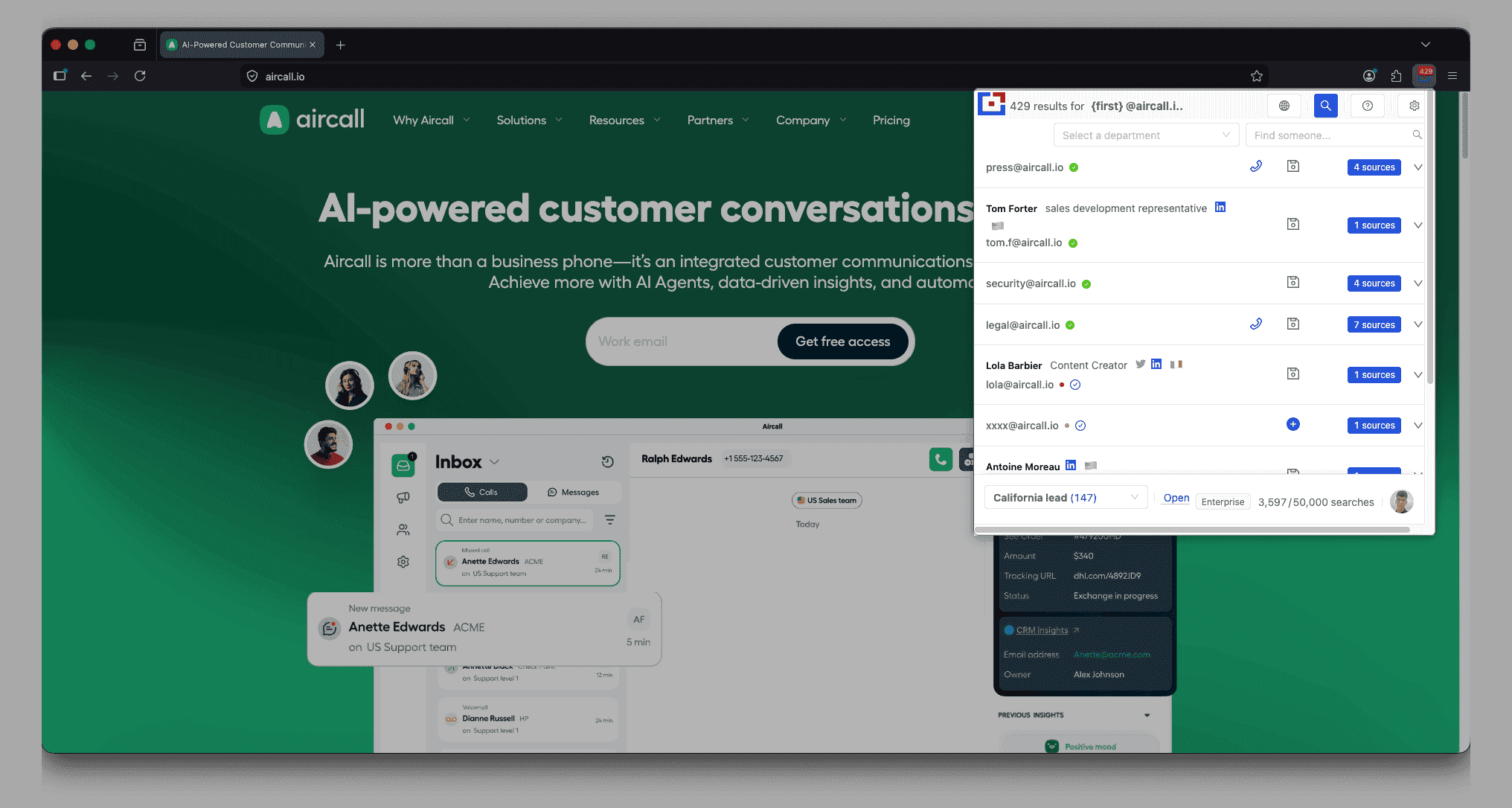Tomba para Firefox