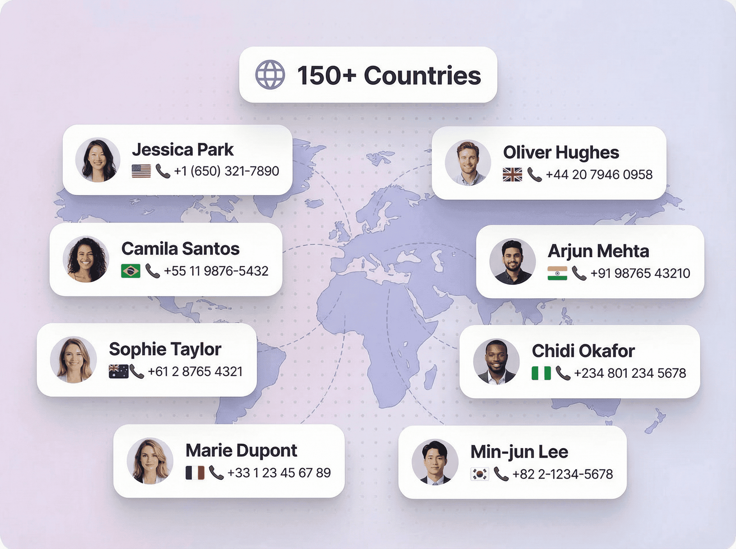 Get verified numbers with carrier data