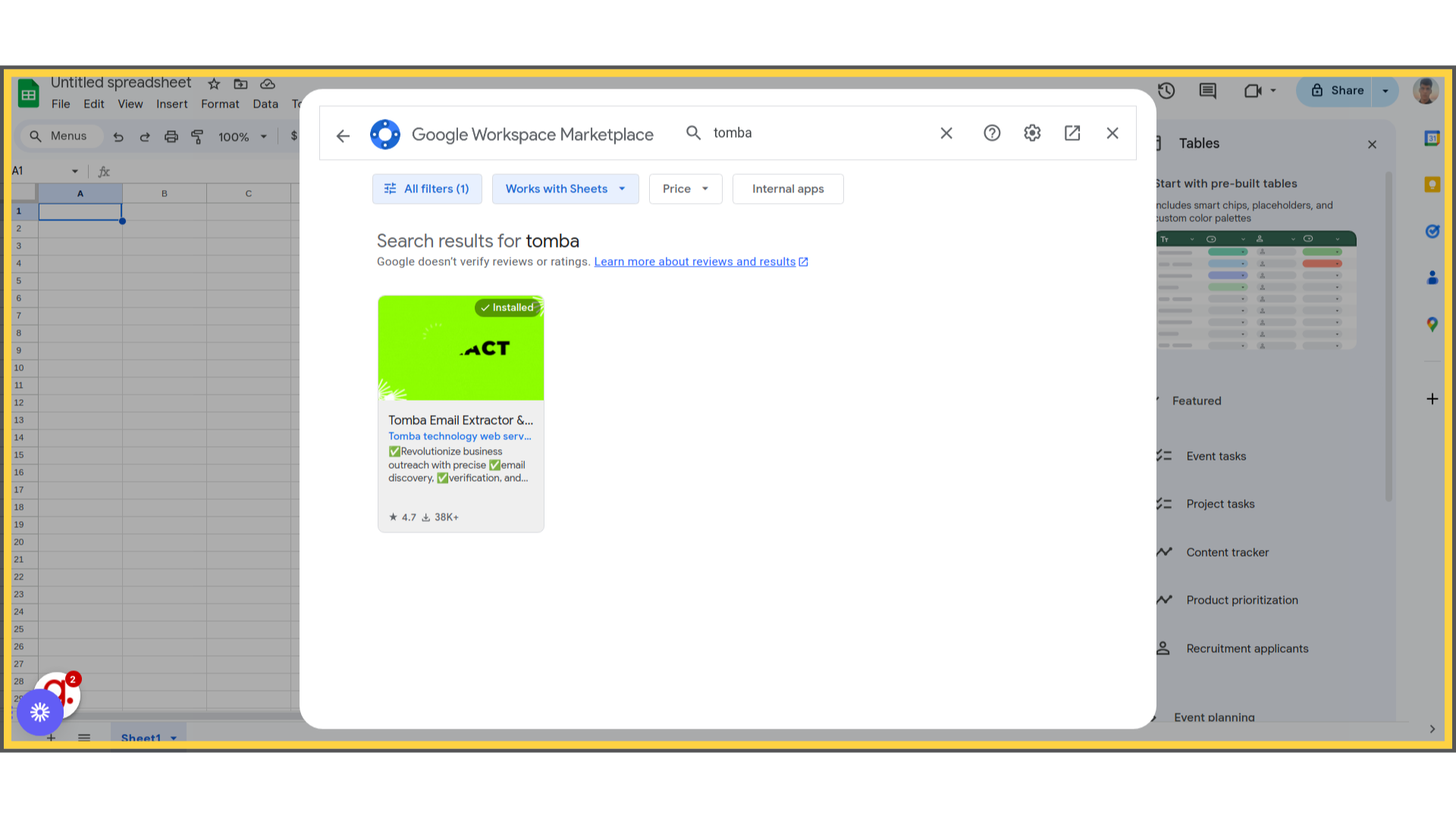 Find emails using google sheets (2024)