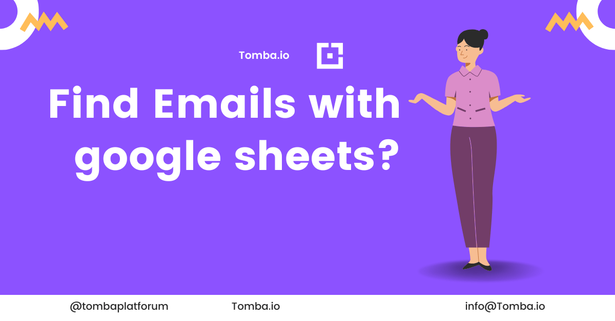 Find emails using google sheets (2024)